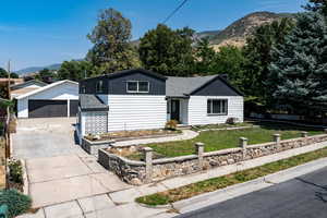 View of the front of property