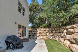 View of patio / terrace featuring area for grilling