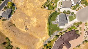 Aerial overview of property's location