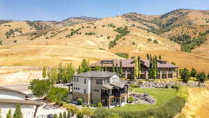 View of mountain backdrop