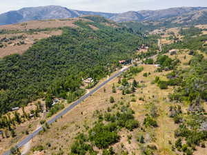 View of rural area with mountains