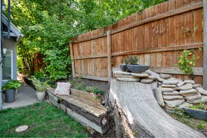 View of deck