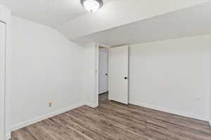 Bedroom 3 in the basement.