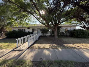 View of front of the home