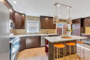 Newly renovated kitchen