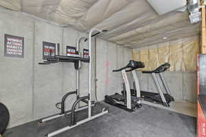 View of exercise room