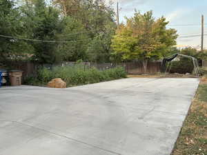 View of patio featuring a carport