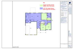 View of home floor plan