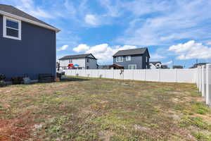 Large yard