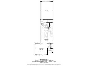 View of level one floor plan