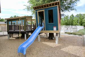 View of community play area