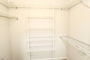 Primary suite walk-in closet