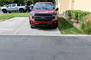 View of the additional reserved parking space for this townhome