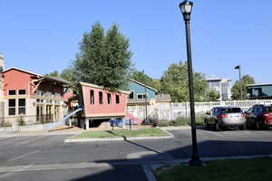 View toward clubhouse