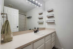 Main Bath with new flooring