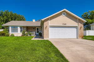 Rambler-style home with an attached & heated garage