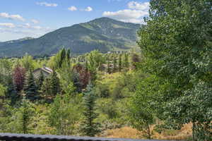 View of mountain backdrop