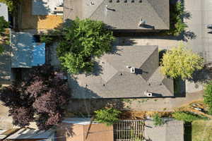 Aerial view of property and surrounding area