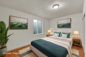 Basement Bedroom 1 Virtually staged