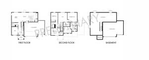 View of home floor plan