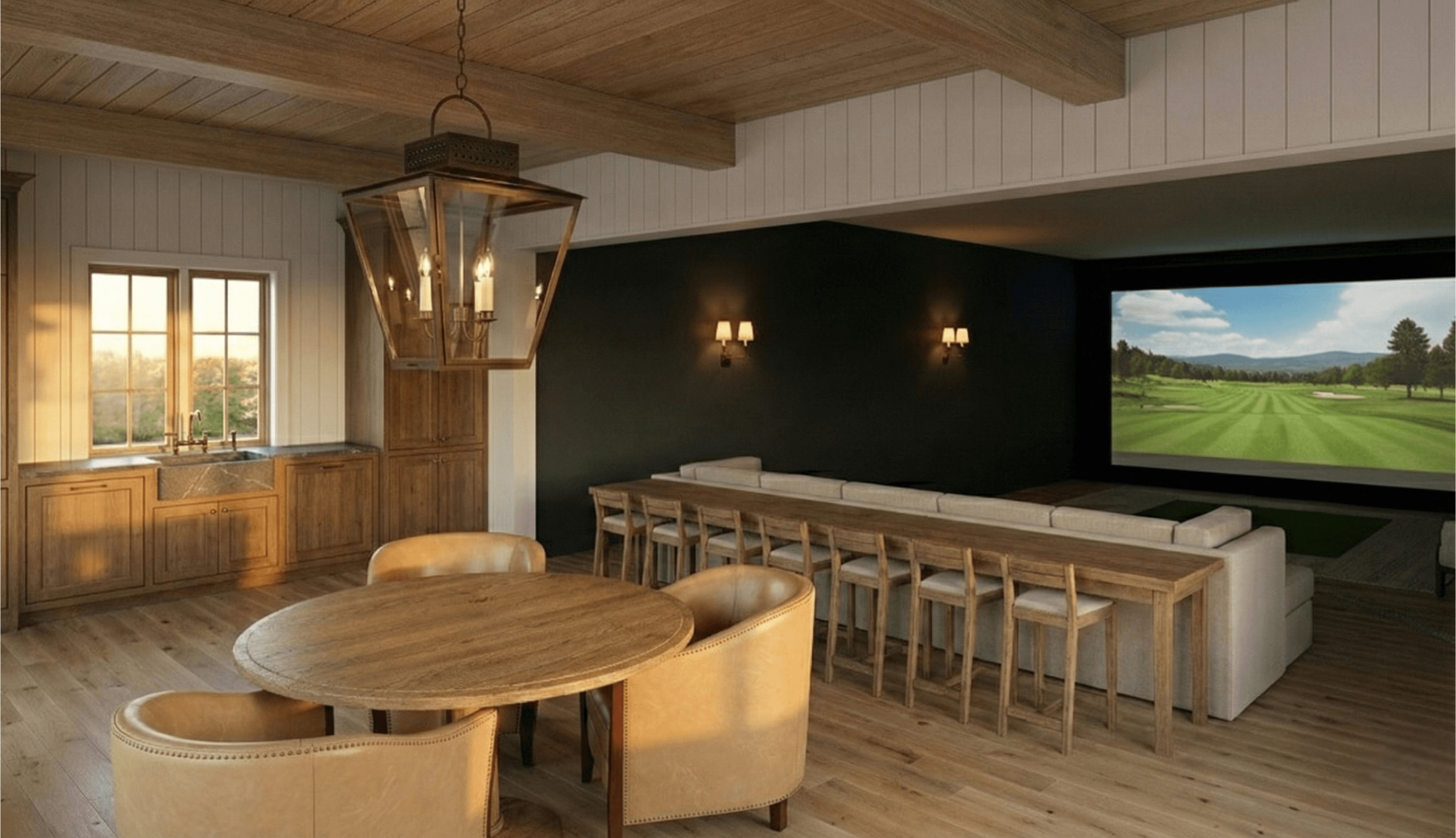 Dining area - Rendering