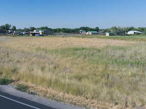 View of yard featuring a view of countryside