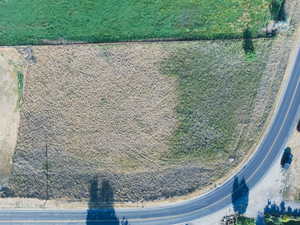 Aerial view of property's location