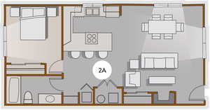 View of floor plan / room layout