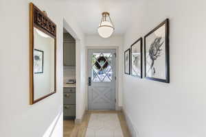 View of entryway