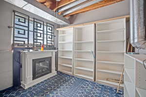 Basement room could be finished for 3rd bedroom.