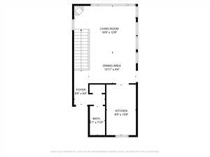 View of home floor plan