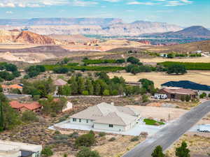 Bird's eye view of mountains