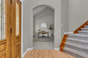 Entry office or possible formal living room