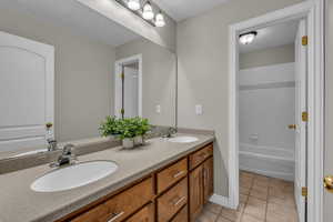 Full bathroom upstairs