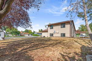 Back of property