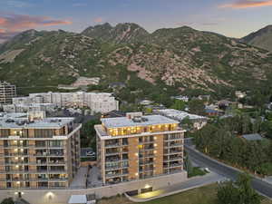 View of mountain backdrop