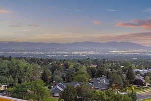 View of mountain background