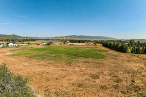 Mountain view featuring rural landscape