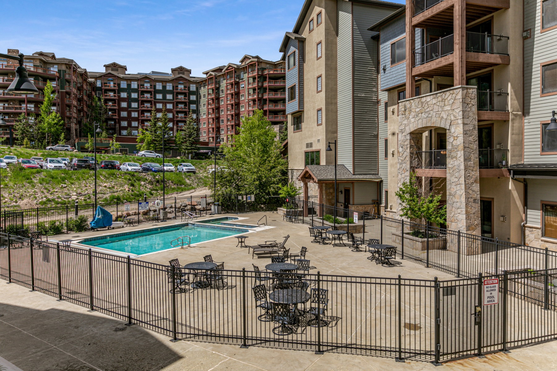 View of community pool