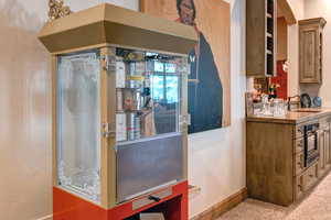 Bathroom featuring baseboards and vanity