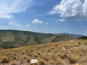 View of mountain backdrop