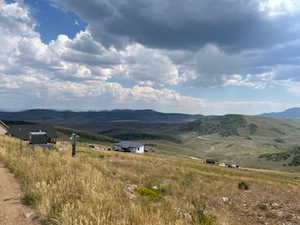 Mountain view featuring rural landscape