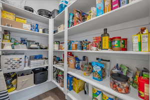 View of pantry