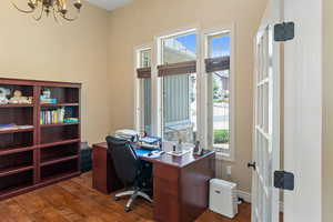 Office With Front View