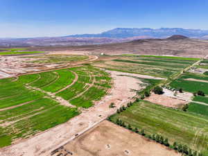 View of property location with rural landscape and mountains