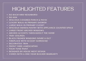 View of miscellaneous listing collateral