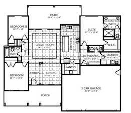 View of home floor plan