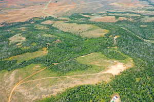 Aerial overview of property's location
