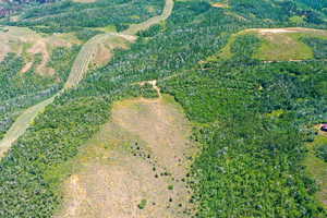 Aerial view of property and surrounding area