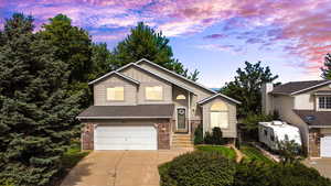 Exterior with recently updated siding